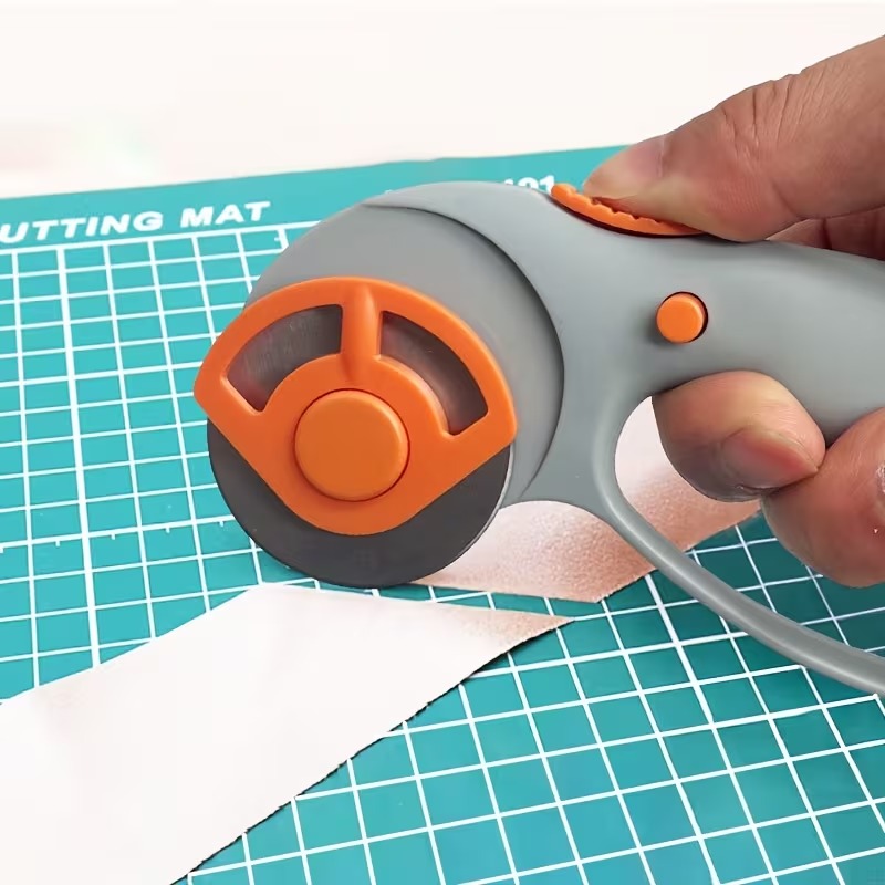 Rotary Fabric Cutter for Sewing and Textile Craft